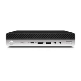 Ordenador Reacondicionado MINI HP ProDesk 400 G5 / i5-8TH / 8Gb / 256 Gb NVME / Win 11 Pro / Sin cable trebol / Grado A / Sin VGA