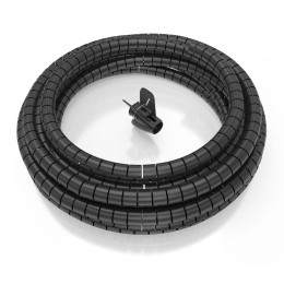 ÷ Aisens - organizador de cable en espiral 25mm, negro, 10 m