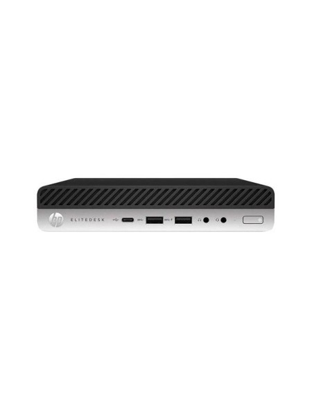Ordenador Reacondicionado MINI HP EliteDesk 800 G3 / i5-7TH / 8Gb / 256Gb M2 / Win 10 Pro / Sin cable trébol / Grado A
