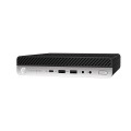 Ordenador Reacondicionado MINI HP EliteDesk 800 G3 / i5-7TH / 8Gb / 256Gb M2 / Win 10 Pro / Sin cable trébol / Grado A